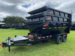 Horizon 14' RDZ BP Roll off Bundle (2) 7k Axles + 3 Bins w/ 4' Walls 017793 - Stryker Dealership Group