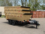 Horizon 14' RDZ BP Roll off Bundle (2) 7k Axles + 3 Bins w/ 4' Walls 7781 - A - Stryker Dealership Group