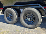 Horizon 14' RDZ BP Roll off Bundle (2) 7k Axles + 3 Bins w/ 4' Walls 7960-A - Stryker Dealership Group