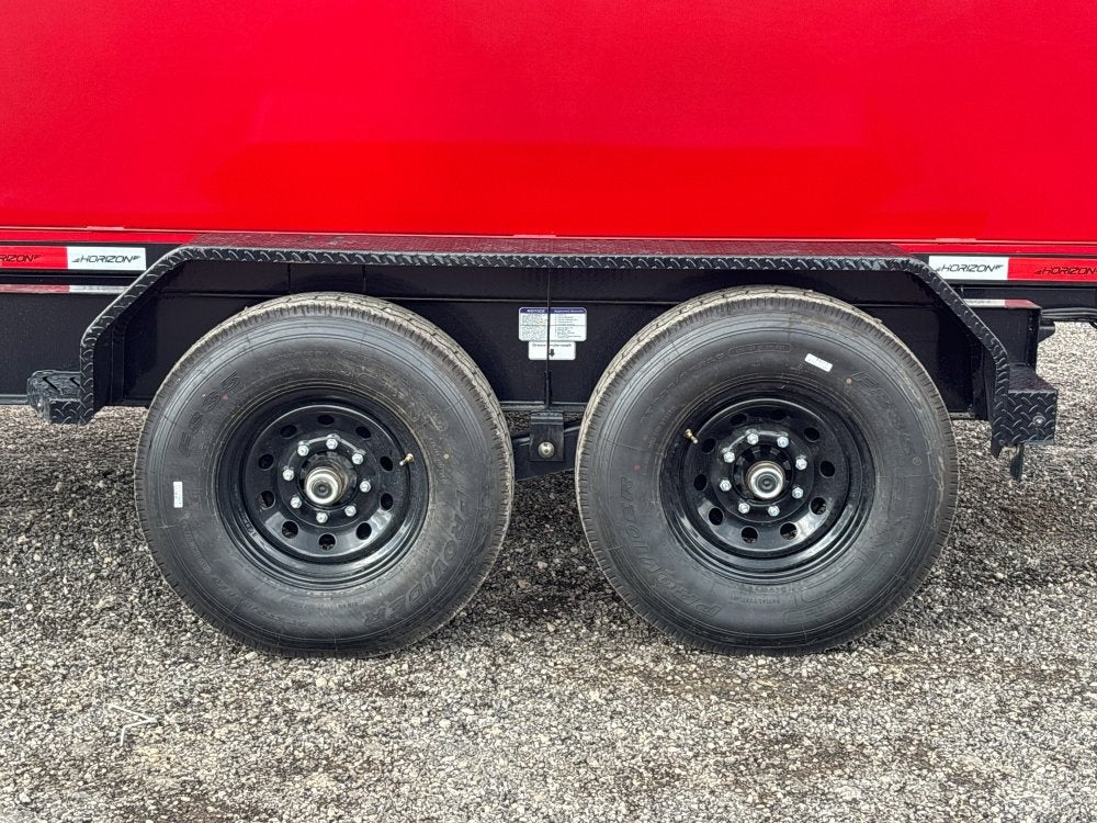 Horizon 14' RDZ BP Roll off Bundle (2) 7k Axles + 3 Bins w/ 4' Walls 9577 - Stryker Dealership Group