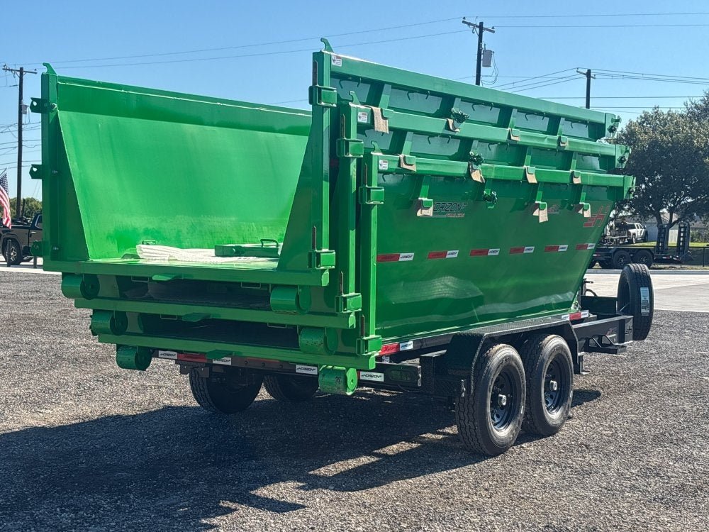 Horizon 14' RDZ BP Roll off Bundle (2) 7k Axles + 3 Bins w/ 4' Walls 9579 - Stryker Dealership Group