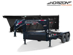 Horizon 14' RDZ GN Roll off Bundle (2) 7k Axles + 1 Bins w/ 4' Walls 4835 - Stryker Dealership Group