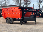 Horizon 14' RDZ GN Roll off Bundle (2) 7k Axles + 2 Bins w/ 4' Walls 4939 - Stryker Dealership Group