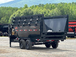 Horizon 14' RDZ GN Roll off Bundle (2) 7k Axles + 3 Bins w/ 4' Walls 013798 - Stryker Dealership Group