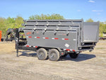Horizon 14' RDZ GN Roll off Bundle (2) 7k Axles + 3 Bins w/ 4' Walls 3358 - A - Stryker Dealership Group