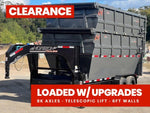 Horizon 16' HRD GN Roll off Bundle (2) 10k Axles + 2 Bins w/ 6' Walls 016076 - Stryker Dealership Group