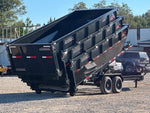 Horizon 16' RDZ BP Roll off Bundle (2) 7k Axles + 3 Bins w/ 4' Walls 7795 - Stryker Dealership Group