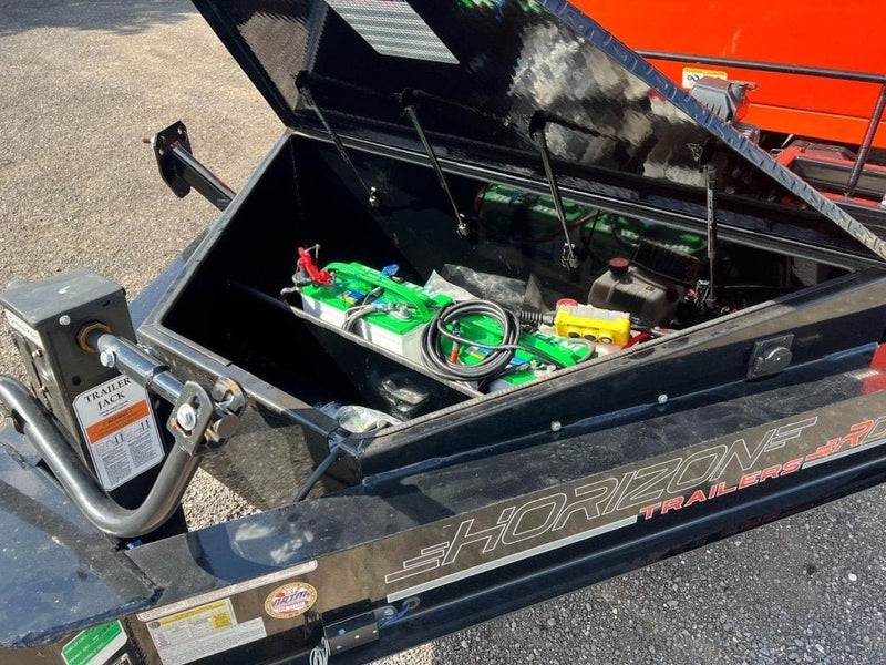 Horizon 16' RDZ BP Roll off Bundle (2) 7k Axles + 3 Bins w/ 4' Walls 7982-B - Stryker Dealership Group