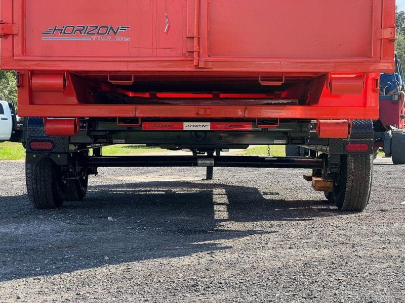 Horizon 16' RDZ BP Roll off Bundle (2) 7k Axles + 3 Bins w/ 4' Walls 7982-B - Stryker Dealership Group