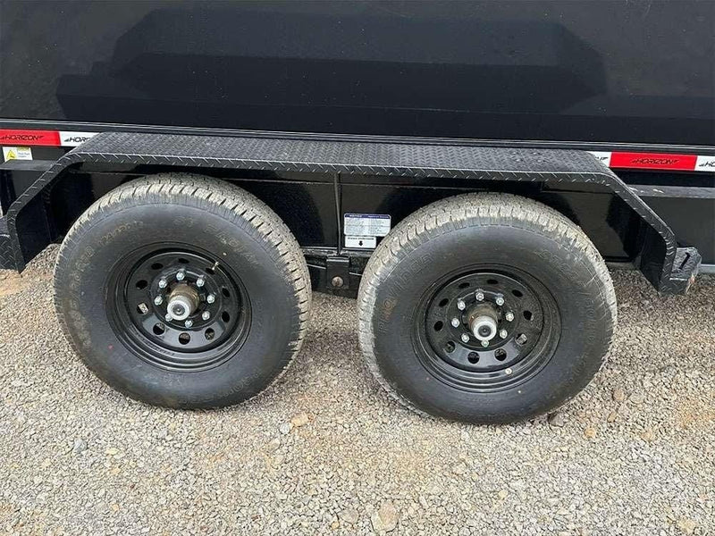 Horizon 16' RDZ GN Roll off Bundle (2) 7k Axles + 3 Bins w/ 4' Walls 3892-A - Stryker Dealership Group