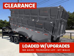 Horizon 20' HRD GN Roll off Bundle (2) 10k Axles + 2 Bins w/ 6' Walls 0096 - B - Stryker Dealership Group