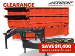 Horizon 20' HRD GN Roll off Bundle (2) 10k Axles + 2 Bins w/ 6' Walls 7744 - B - Stryker Dealership Group
