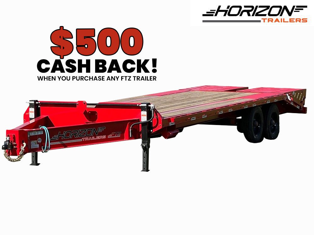 Horizon FTZ Bumper Pull Deckover Trailer - Stryker Dealership Group