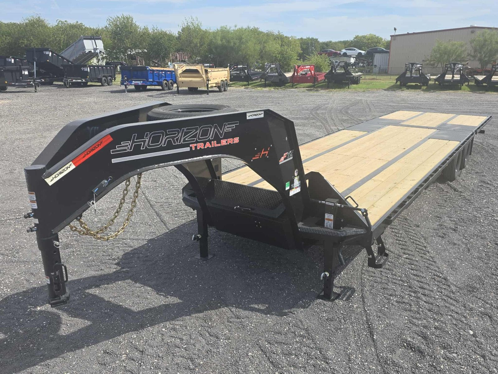 Horizon FYZ Dual Wheel Hydraulic Dovetail Trailer - Stryker Dealership Group