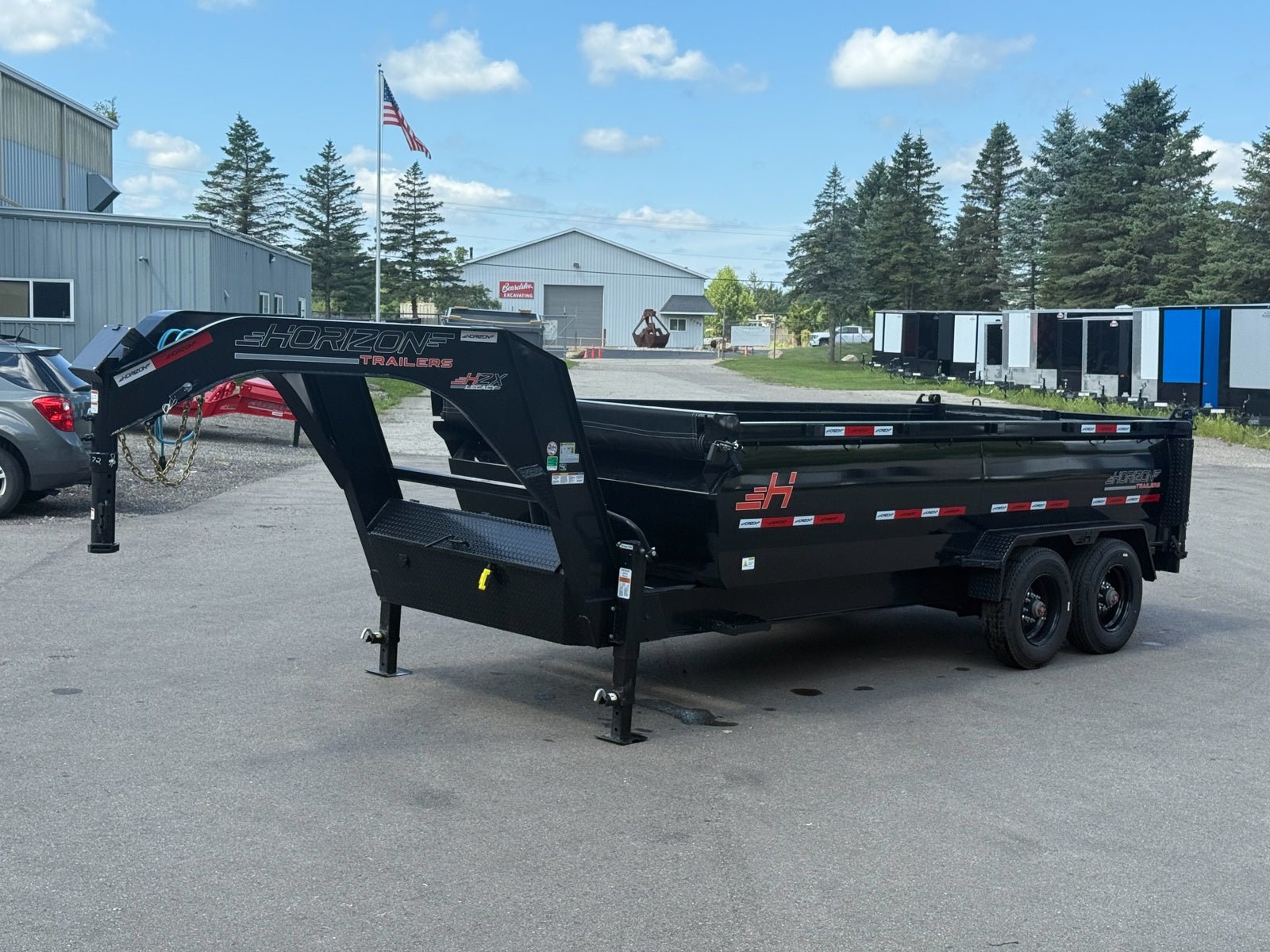 Horizon HZX Gooseneck Dump Trailer - Stryker Dealership Group
