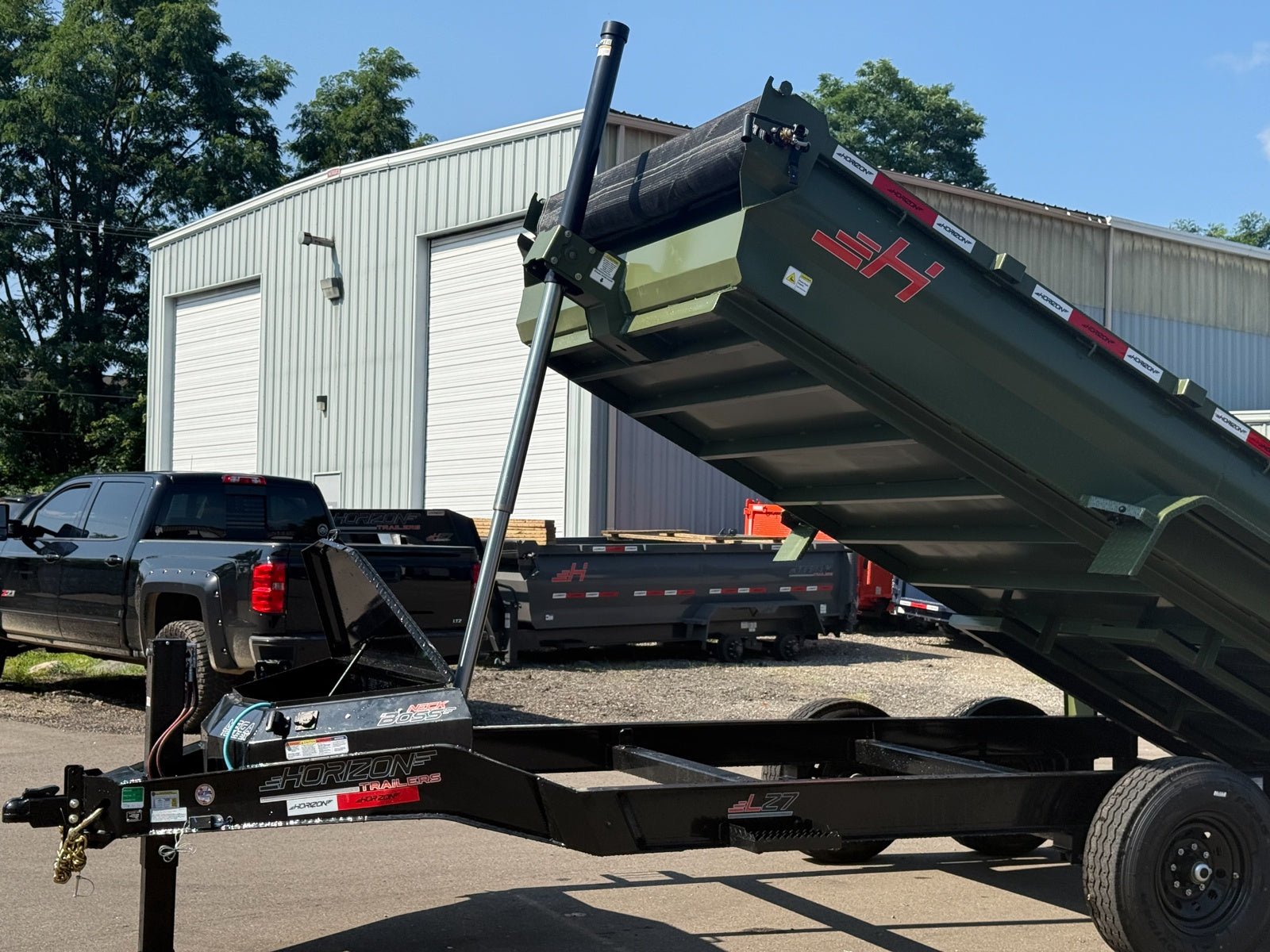 Horizon LZ7 Bumper Pull Dump Trailer – Stryker Dealership Group
