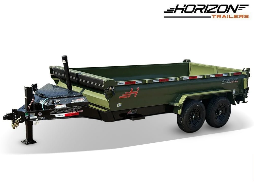 Horizon LZ7 Bumper Pull Dump Trailer - Stryker Dealership Group