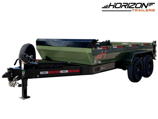 Horizon LZ7 Bumper Pull Dump Trailer - Stryker Dealership Group
