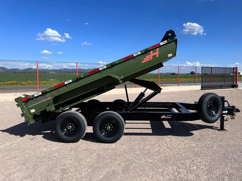 Horizon LZ7 Bumper Pull Dump Trailer - Stryker Dealership Group