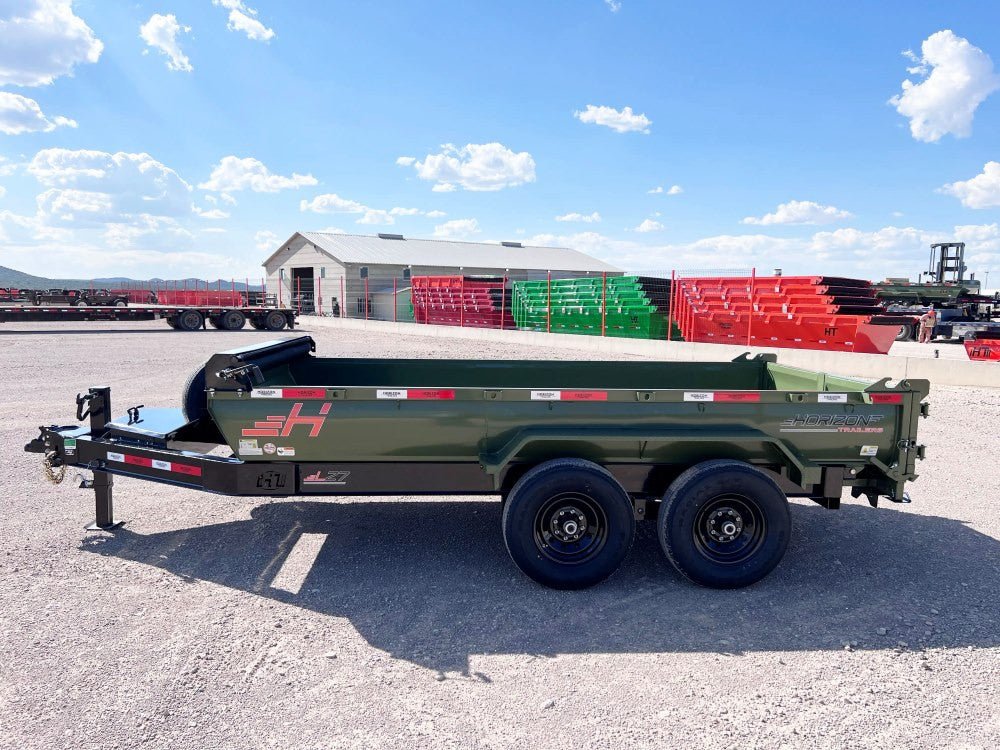 Horizon LZ7 Bumper Pull Dump Trailer - Stryker Dealership Group