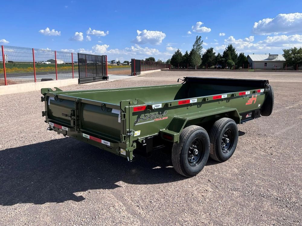 Horizon LZ7 Bumper Pull Dump Trailer - Stryker Dealership Group