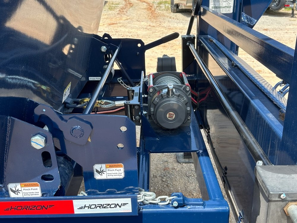 Horizon 14' HRD GN Roll off Bundle (2) 10k Axles + 2 Bins w/ 4' Walls - Roll Off Packages/14' Gooseneck - Stryker Dealership Group