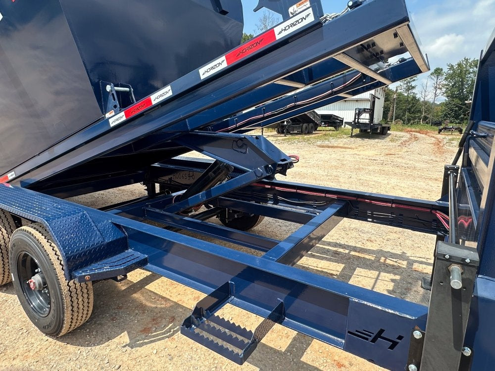 Horizon 14' HRD GN Roll off Bundle (2) 10k Axles + 2 Bins w/ 4' Walls - Roll Off Packages/14' Gooseneck - Stryker Dealership Group