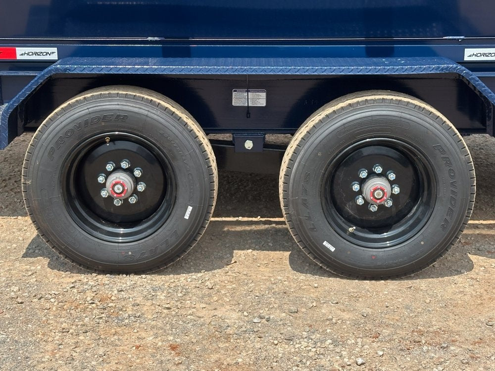 Horizon 14' HRD GN Roll off Bundle (2) 10k Axles + 2 Bins w/ 4' Walls - Roll Off Packages/14' Gooseneck - Stryker Dealership Group