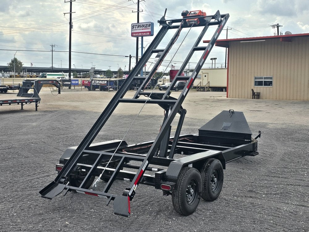 Horizon 14' RDZ BP Roll Off Base 2 - 7k Axles - Roll Off Base Trailer/RO 14' Bumper Pull - Stryker Dealership Group