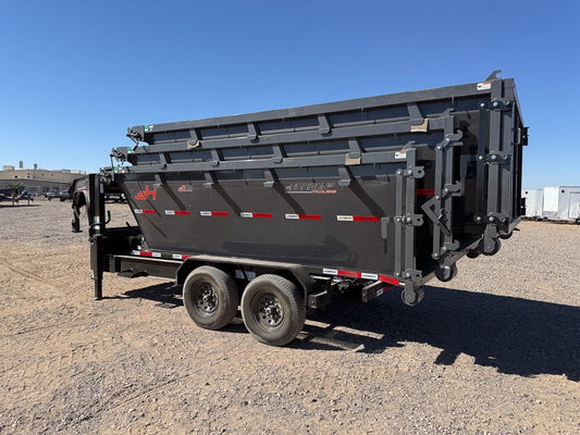 Horizon 14' RDZ BP Roll Off Base (2) 7k Axles - Roll Off Base Trailer/RO 14' Bumper Pull - Stryker Dealership Group
