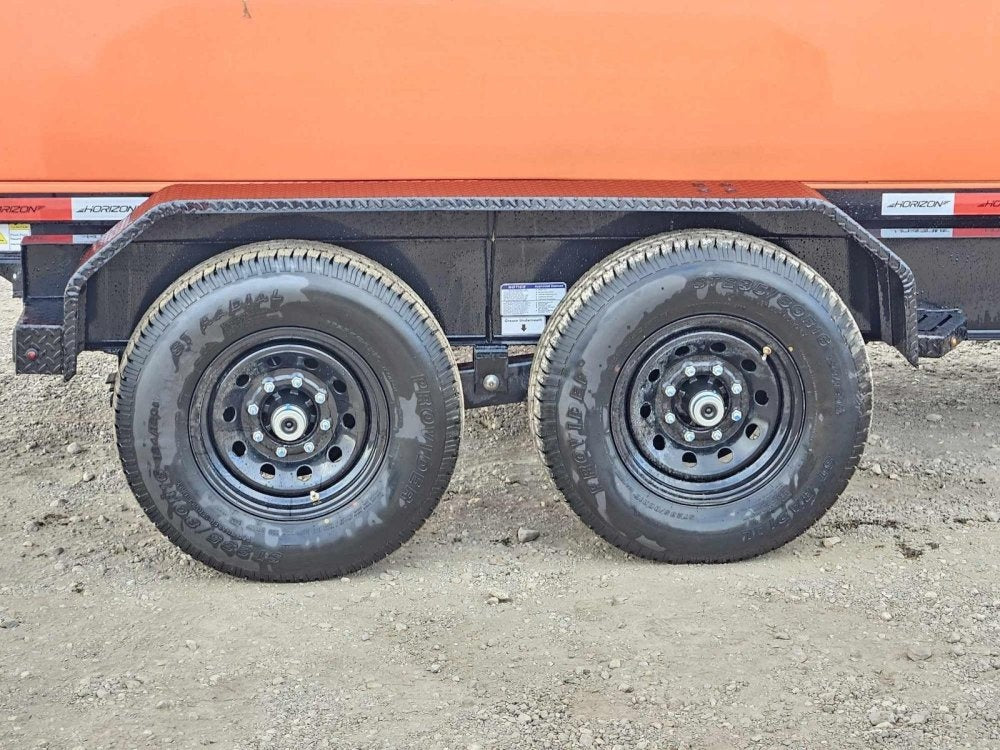 Horizon 14' RDZ BP Roll off Bundle (2) 7k Axles + 1 Bin w/ 4' Walls - Roll Off Packages/RO 14' Bumper Pull - Stryker Dealership Group