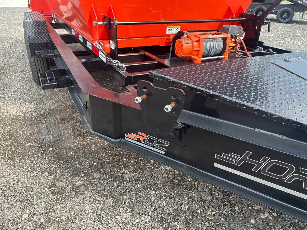 Horizon 14' RDZ BP Roll off Bundle (2) 7k Axles + 2 Bins w/ 4' Walls - Roll Off Packages/14' Bumper Pull - Stryker Dealership Group