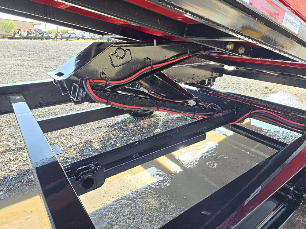 Horizon 14' RDZ BP Roll off Bundle (2) 7k Axles + 2 Bins w/ 4' Walls - Roll Off Packages/RO 14' Bumper Pull - Stryker Dealership Group