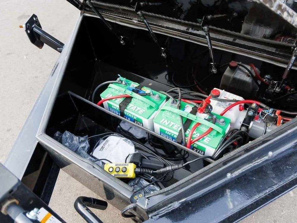 Horizon 14' RDZ BP Roll off Bundle (2) 7k Axles + 2 Bins w/ 6' Walls - Roll Off Packages/RO 14' Bumper Pull - Stryker Dealership Group