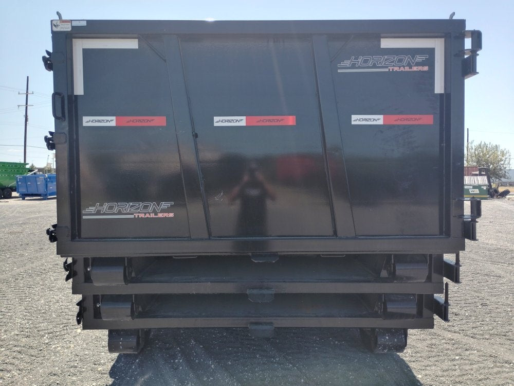 Horizon 14' RDZ BP Roll off Bundle (2) 7k Axles + 3 Bins w/ 4' Walls - Roll Off Packages/14' Bumper Pull - Stryker Dealership Group