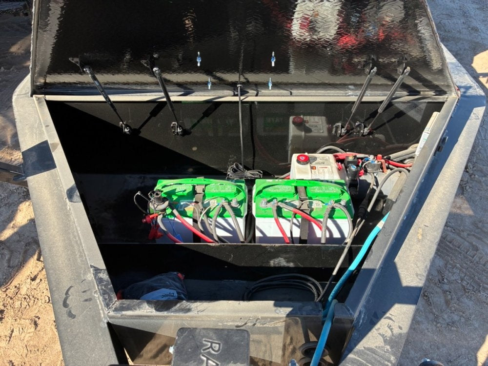 Horizon 14' RDZ BP Roll off Bundle (2) 7k Axles + 3 Bins w/ 4' Walls - Roll Off Packages/RO 14' Bumper Pull - Stryker Dealership Group