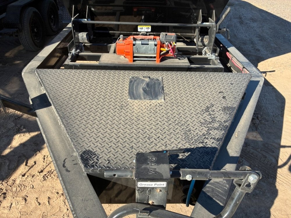 Horizon 14' RDZ BP Roll off Bundle (2) 7k Axles + 3 Bins w/ 4' Walls - Roll Off Packages/RO 14' Bumper Pull - Stryker Dealership Group