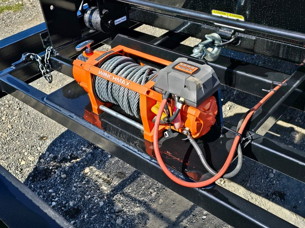 Horizon 14' RDZ BP Roll off Bundle (2) 7k Axles + 3 Bins w/ 4' Walls - Roll Off Packages/RO 14' Bumper Pull - Stryker Dealership Group