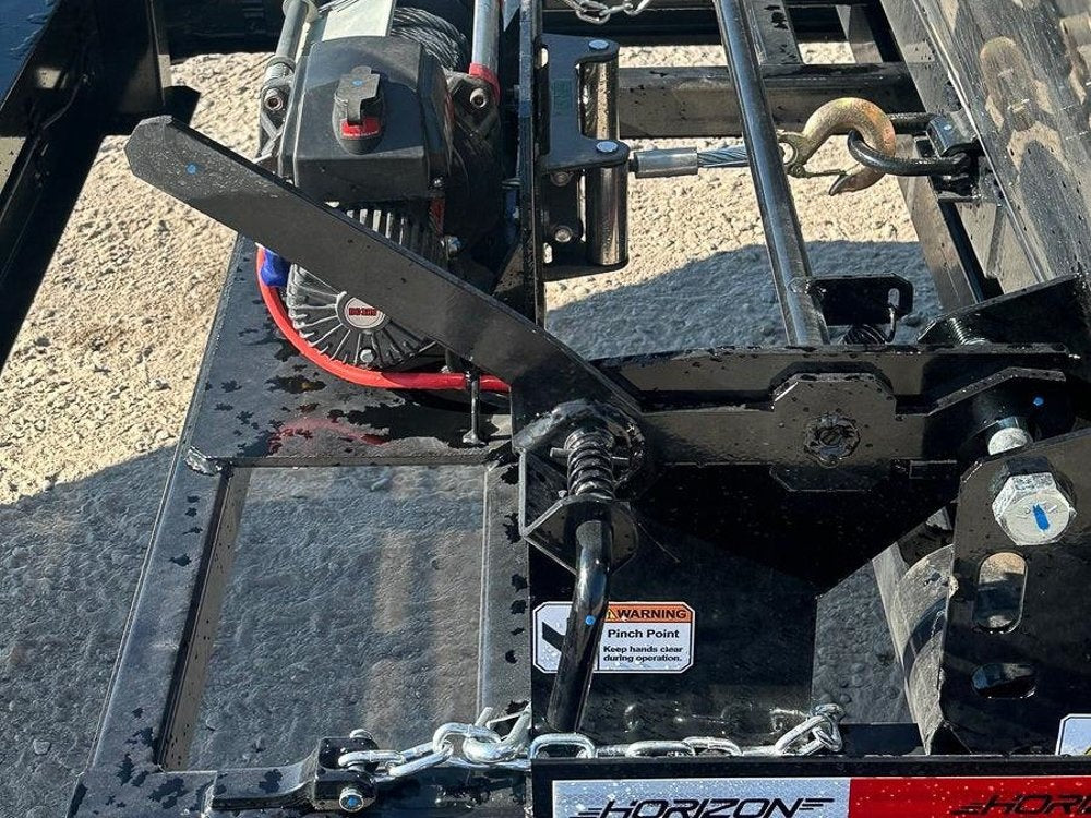 Horizon 14' RDZ BP Roll off Bundle (2) 7k Axles + 3 Bins w/ 4' Walls - Roll Off Packages/RO 14' Bumper Pull - Stryker Dealership Group