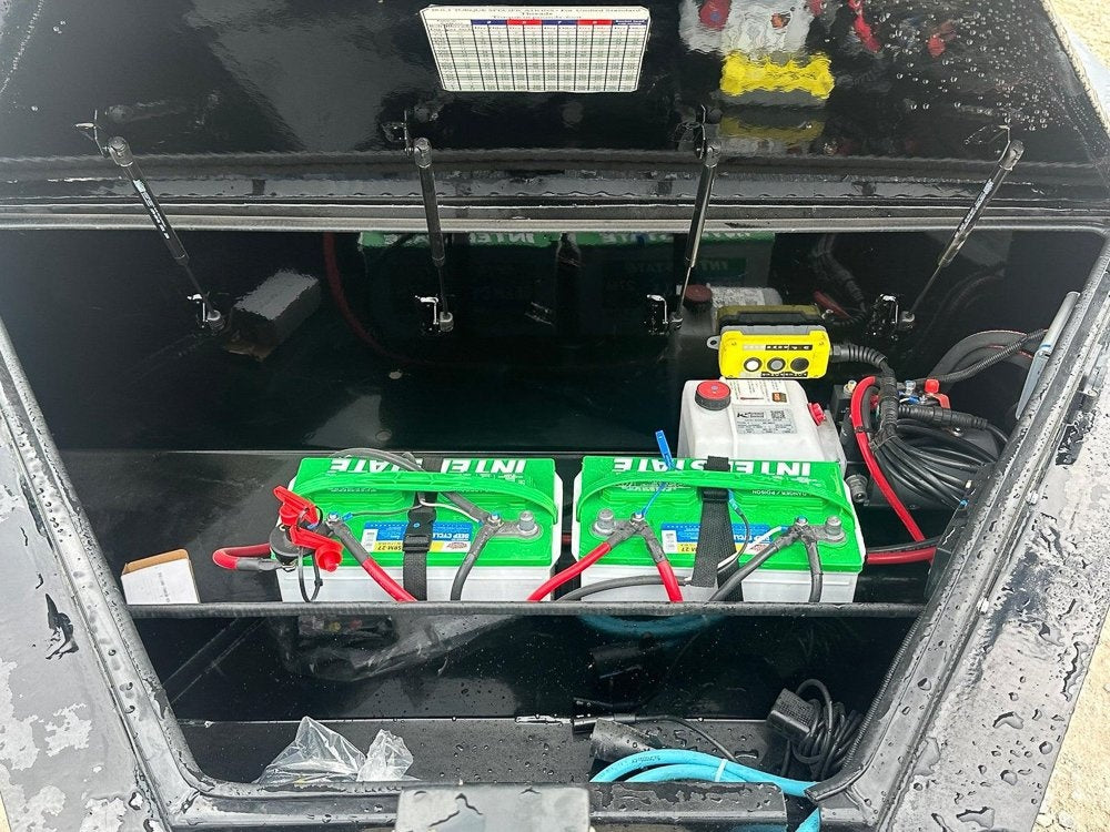 Horizon 14' RDZ BP Roll off Bundle (2) 7k Axles + 3 Bins w/ 4' Walls - Roll Off Packages/RO 14' Bumper Pull - Stryker Dealership Group