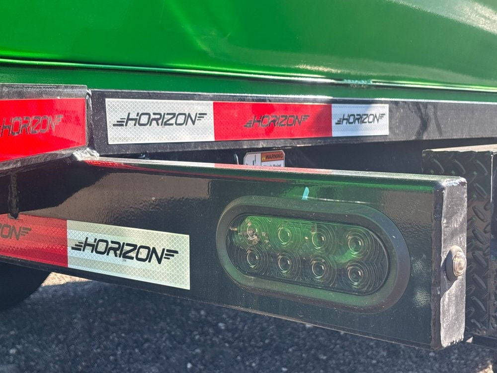 Horizon 14' RDZ BP Roll off Bundle (2) 7k Axles + 3 Bins w/ 4' Walls - Roll Off Packages/RO 14' Bumper Pull - Stryker Dealership Group