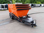 Horizon 14' RDZ BP Roll off Bundle (2) 7k Axles + 3 Bins w/ 4' Walls HZN14BP7K4FTEDZ3ORANGEMI - Ghost ROP - Stryker Dealership Group