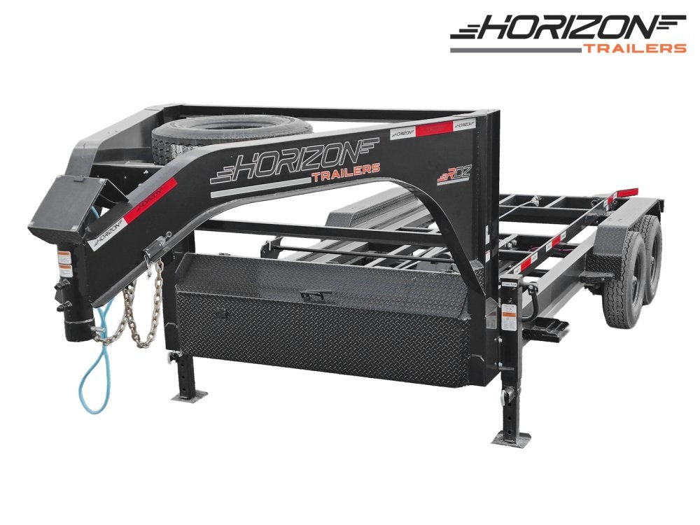 Horizon 14' RDZ GN Roll Off Base 2 - 7k Axles - Roll Off Base Trailer/RO 14' Gooseneck - Stryker Dealership Group