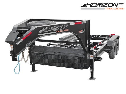 Horizon 14' RDZ GN Roll Off Base (2) 7k Axles - Roll Off Base Trailer/RO 14' Gooseneck - Stryker Dealership Group