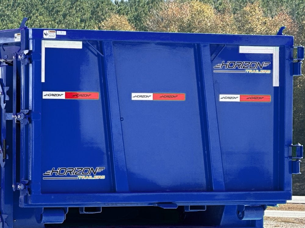 Horizon 14' RDZ GN Roll off Bundle (2) 7k Axles + 1 Bins w/ 4' Walls - Roll Off Packages/RO 14' Gooseneck - Stryker Dealership Group