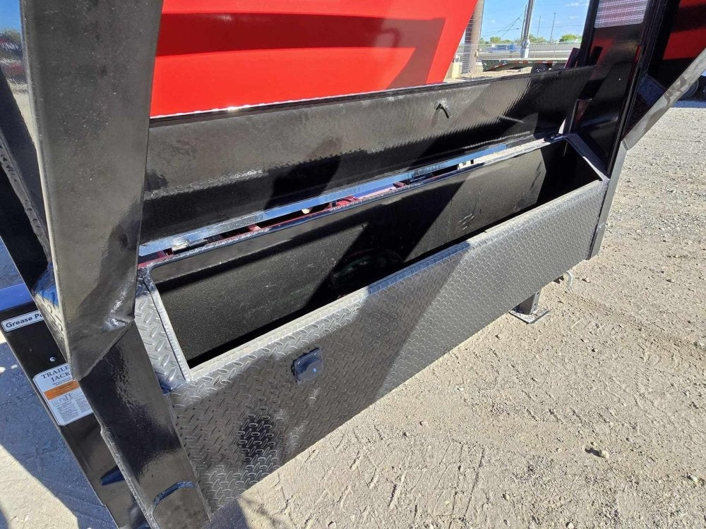 Horizon 14' RDZ GN Roll off Bundle (2) 7k Axles + 1 Bins w/ 4' Walls - Roll Off Packages/RO 14' Gooseneck - Stryker Dealership Group