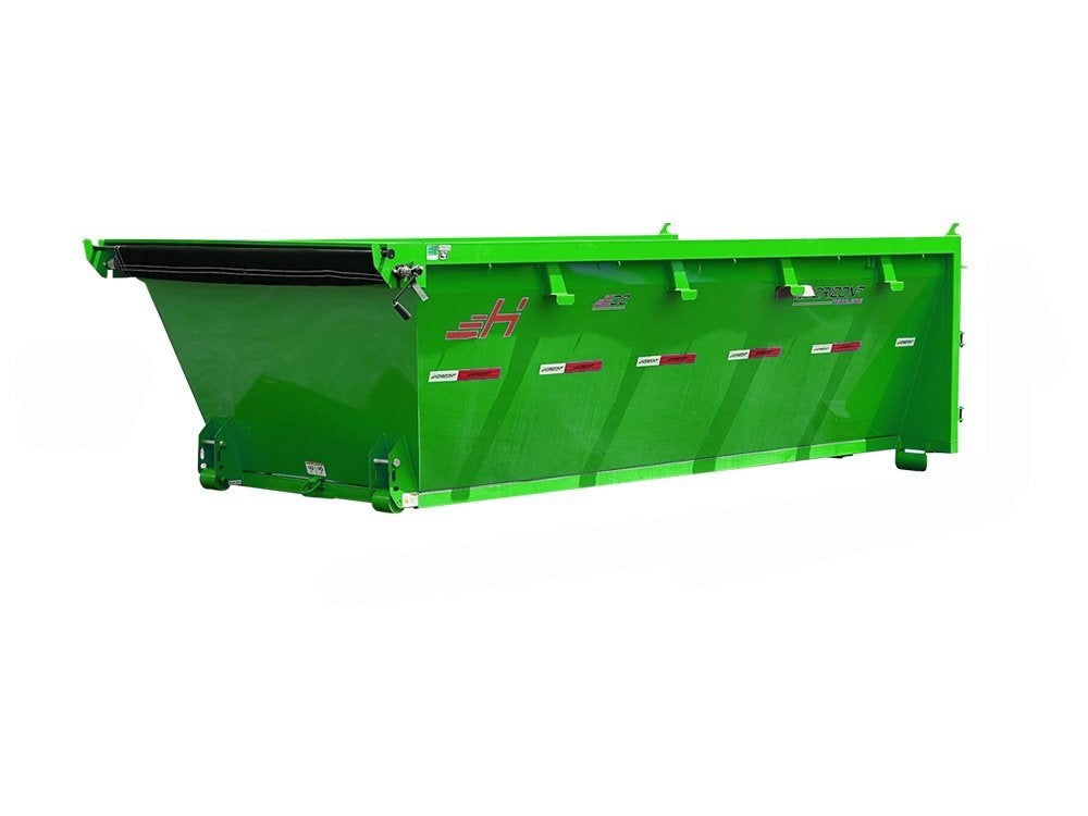 Horizon 14' RDZ GN Roll off Bundle (2) 7k Axles + 3 Bins w/ 4' Walls - Roll Off Packages - Stryker Dealership Group
