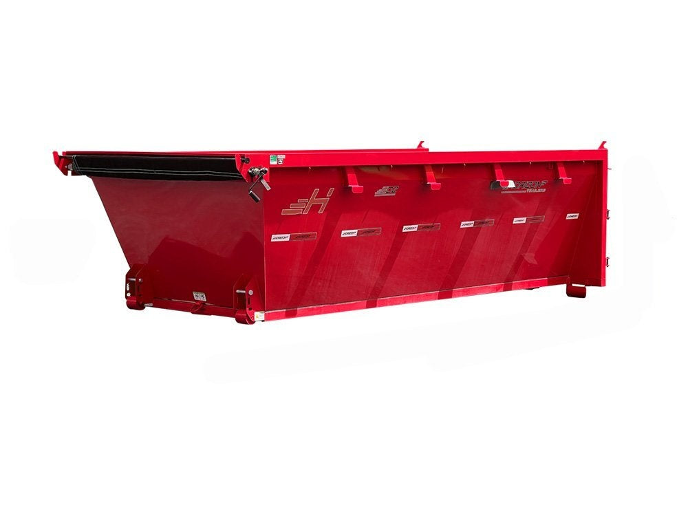 Horizon 14' RDZ GN Roll off Bundle (2) 7k Axles + 3 Bins w/ 4' Walls - Roll Off Packages - Stryker Dealership Group