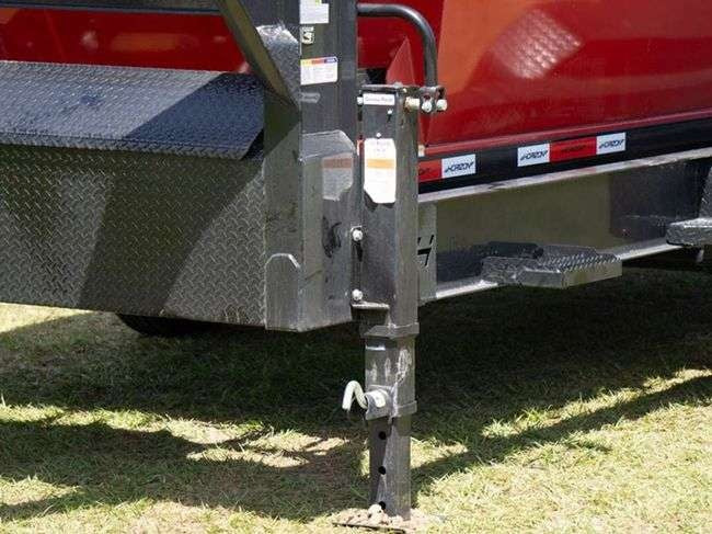 Horizon 14' RDZ GN Roll off Bundle (2) 7k Axles + 3 Bins w/ 4' Walls HZN14GN7K4FTEDZ3REDTX - Ghost ROP - Stryker Dealership Group