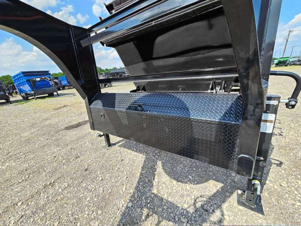 Horizon 14' RDZ GN Roll off Bundle (2) 8k Axles + 3 Bins w/ 6' Walls HZN14GN8K6FTEDZ3BLKAL - Ghost ROP - Stryker Dealership Group